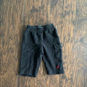 Jordan Black Cargo Pants size 12 months